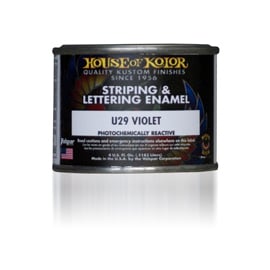 WTD HOK-U12-B06 4 oz Silver Striping Enamel