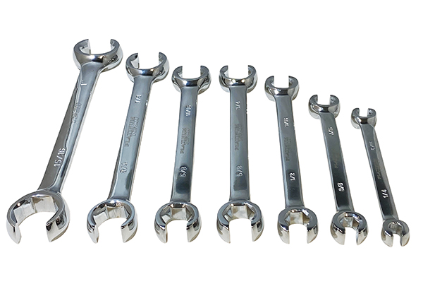PLT-99700 Sae Flare Nut Wrench Set - 7 Piece