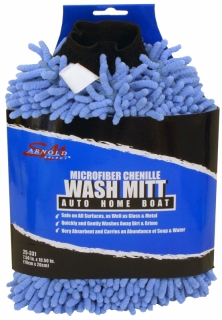 S.M. Arnold 25-331 Microfiber Chenille Wash Mitt