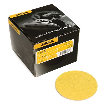 Mirka Abrasives MRK-23-608-180 3 in. Grip Disc 180C