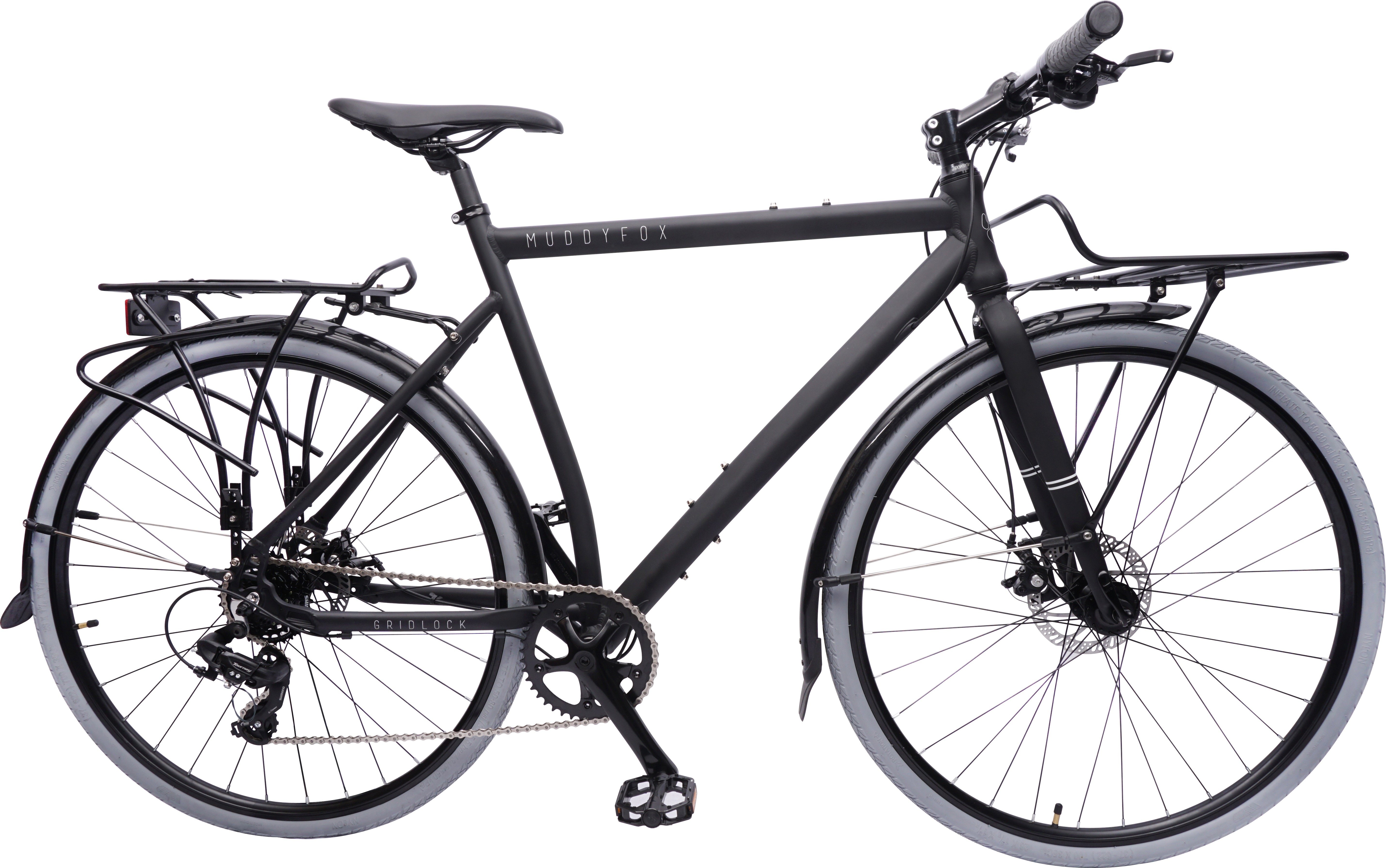 MFXGRID570BE001  Gridlock 700C Equipped Urban Commuter Bicycle