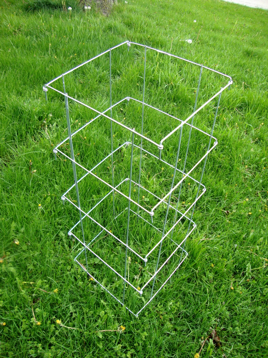 40' Heavy Duty Collapsible Cage - 3 Pack
