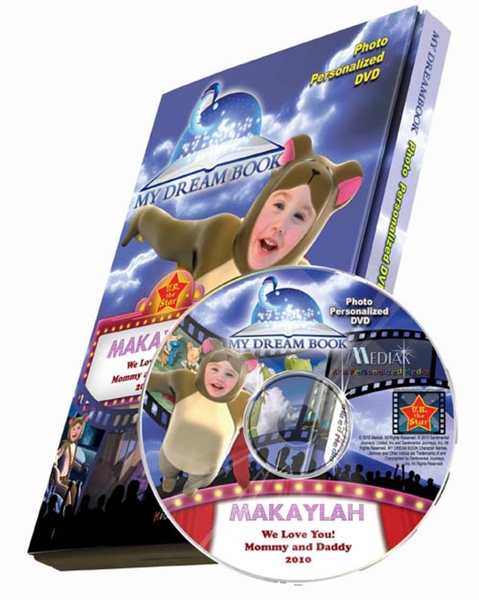 Picture of Mediak 10049 My Dream Book Photo Personalized Kids Photo DVD