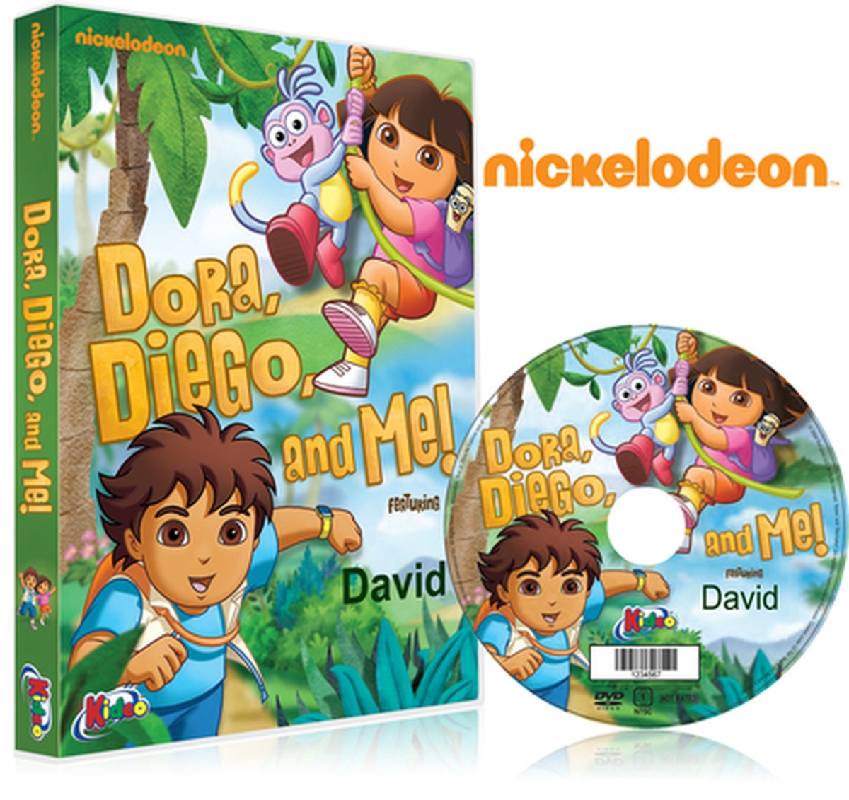 Picture of Mediak 10054 Dora Diego & Me Personalized Kids Photo DVD