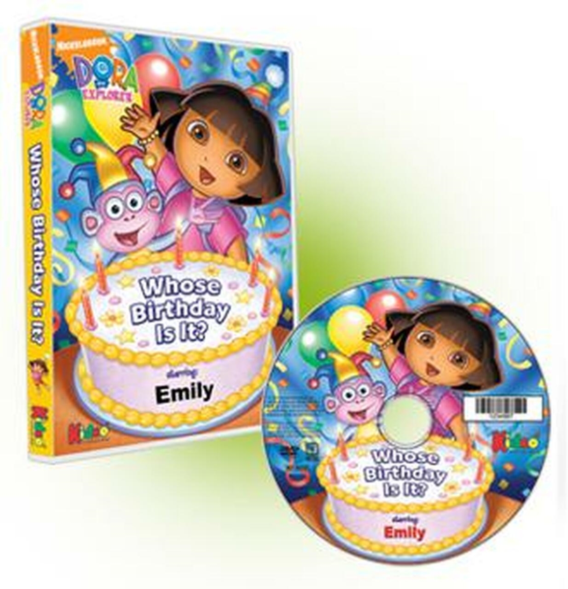 Picture of Mediak 10055 Dora the Explorer Who Birthday is it Personalized Kids Photo DVD