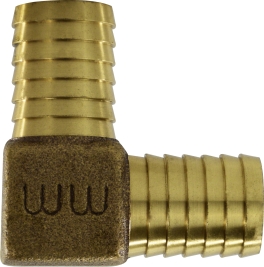 973977 1.25 x 1 in. Bronze Barbed for Plastic Pipe Union Elbows