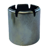 Midland Industries CF-40410-SS304 4.62 in. 304 Stainless Steel Crimplok Crimp Ferrule for 4 in. Hose