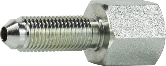 Midland Industries 270544 0.43-20 x 0.25 in. JIC to Female Pipe Bulkhead Connector