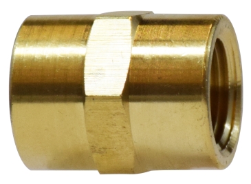 28061L 0.5 in. FIP Low-Pressure Brass Coupling