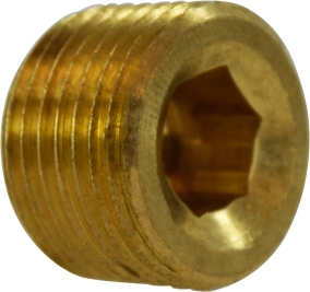 28093LF 0.12 in.  Countersunk Hex Plug