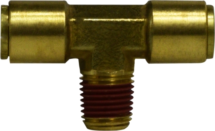 720404 0.25 x 0.25 P-IN x MIP DOT Male Branch Tee