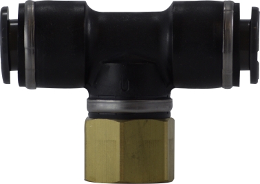 770402C 0.25 x 0.12 DOT Composite Body Push-in Female Branch Tee