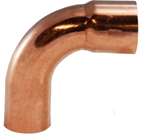 77156 0.62 in. FTG x C 90 deg Long Turn Elbow Fitting