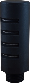 28365 0.37 in. Plastic High Flow Muffler