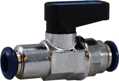 28401 0.25 in. Ball Valve with Push Fit Connections