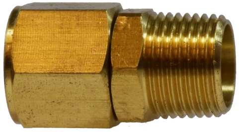 28425 0.25 Male x Female Pipe Swivel Adapter