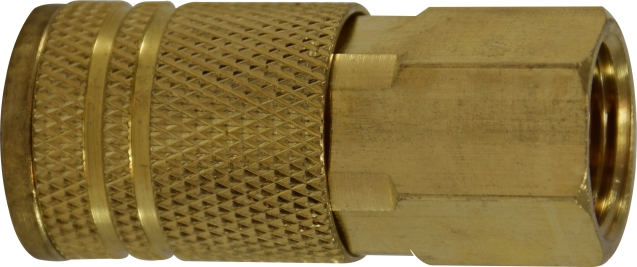 28541 0.37 in. FIP Industrial Interchange Brass Coupler