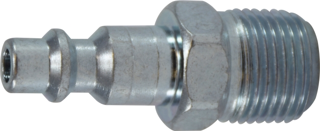 28546 0.25 in. MIP Industrial Interchange Steel Plug