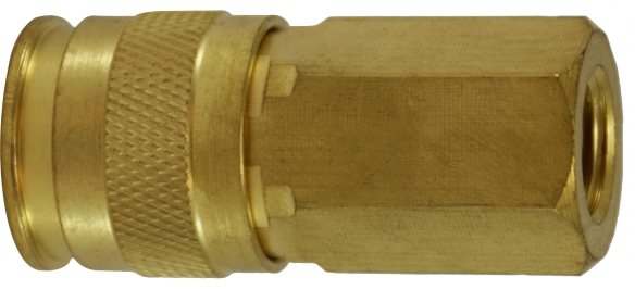 28560 0.25 in. NPTF Female Universal Brass Coupler