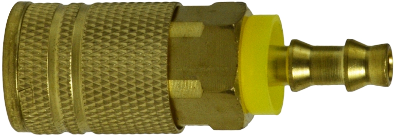 28565 0.25P-ON HB Industrial Interchange Brass Coupler