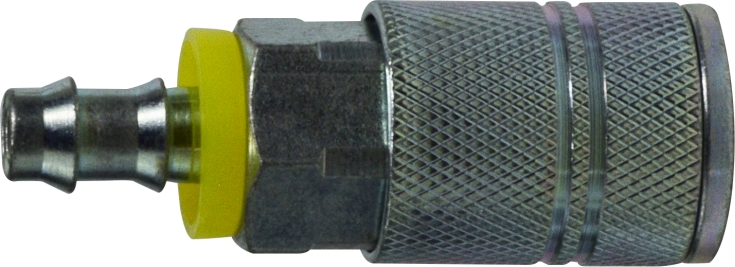 28566S 0.37 in. P-ON HB Industrial Interchange Steel Coupler