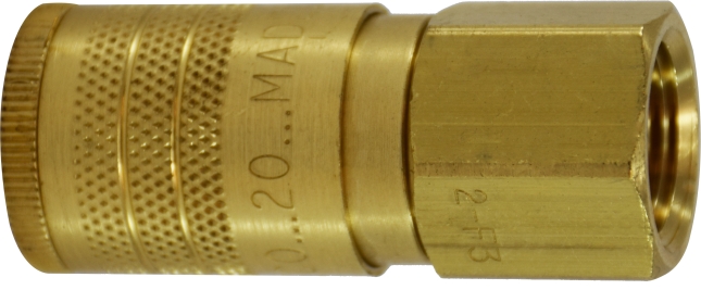 28584 0.25 in. FIP ARO Interchange Brass Coupler