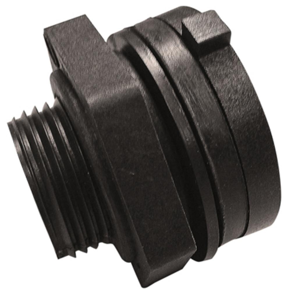 28693PB 0.5 in. Poly Bulkhead