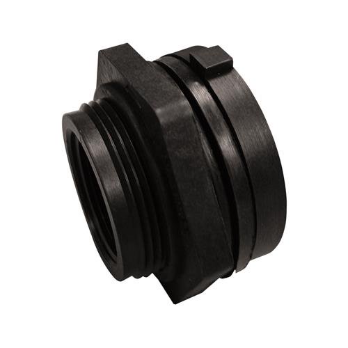 28696PB 1.25 in. Poly Bulkhead