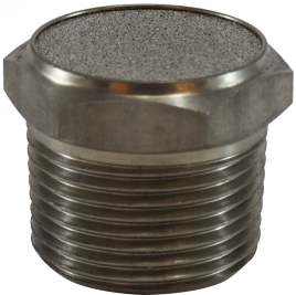 Stainless Steel Breather Vent - 0.25 in. - Durable Design