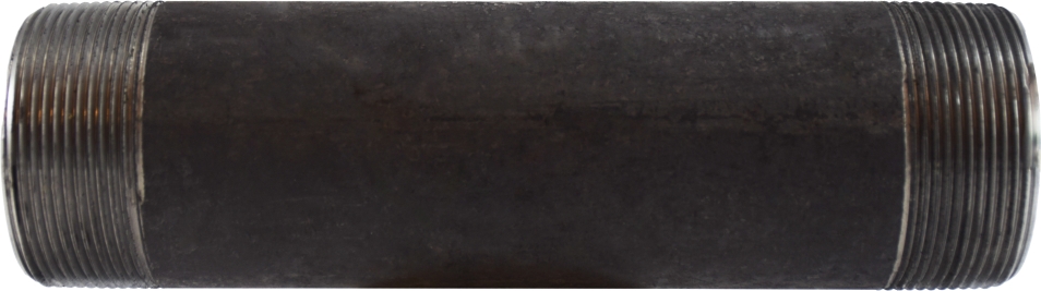 59196SMLS 2 in. Dia. x 18 in. Schedule 80 Seamless Black Nipple