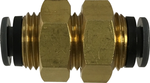 820400C 0.25 P-IN DOT Composite Style Bulkhead Union