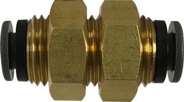 825320C 0.15 DOT DOT Composite Style Bulkhead Union