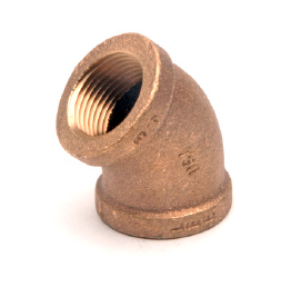 44185DLF 1 in.  45 deg Brass Elbow