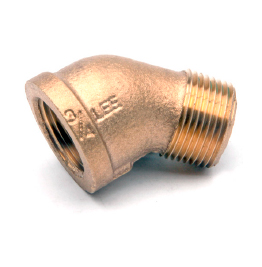 44201DLF 0.25 in.  45 deg Brass Street Elbows
