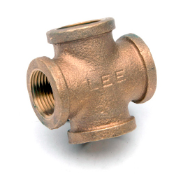 44392DLF 0.37 in.  Brass Cross