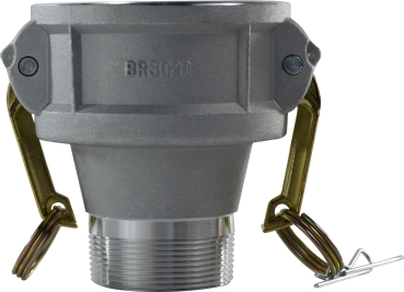 61860 3 x 4 in. CPLR x MIP Type B Aluminum Adapter