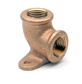 44840DLF 0.5 in.  Red Brass Elbow