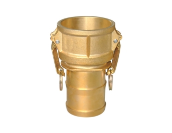 44938 4 in. F-CPLG x HB Type C Brass Coupler