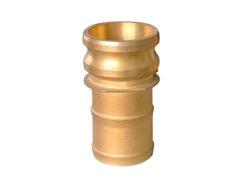 44958 4 in. M-ADP x HB Type E Brass Adapter
