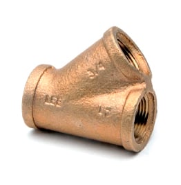 44963DLF 0.5 in.  45 deg Branches Wye