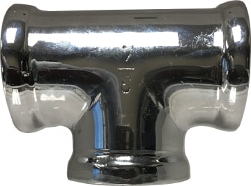 45253 0.5 in. Chrome Plated Tees