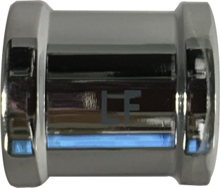 45414 0.75 in. Chrome Plated Coupling