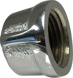 45475 1 in Chrome Plated Brass Caps