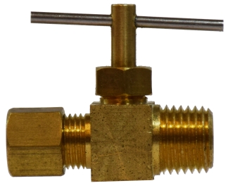 46003 0.25 x 0.25 Compression x Male Needle Valve