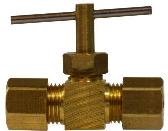 46023 0.37 Compression x Compression Needle Valve