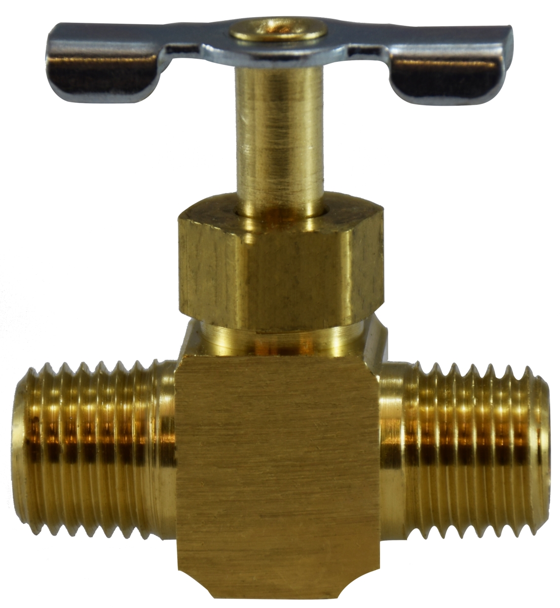 46051LF 0.25 Pipe Thread Needle Valve