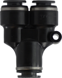 620555C 0.37 in. Push-in Y Composite Union
