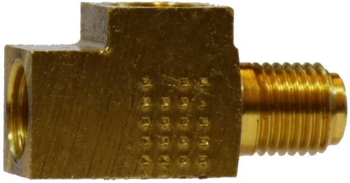 Towed Trailer Brake Tee - Brass - 0.18 in. - Durable Design