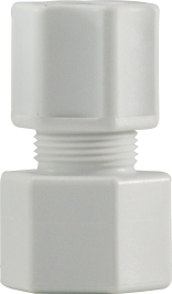 17158P 0.5 x 0.37 Compression x FIP Polypropylene Adapter