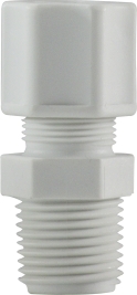 17193P 0.5 x 0.25 Compression x MIP Polypropylene Adapter